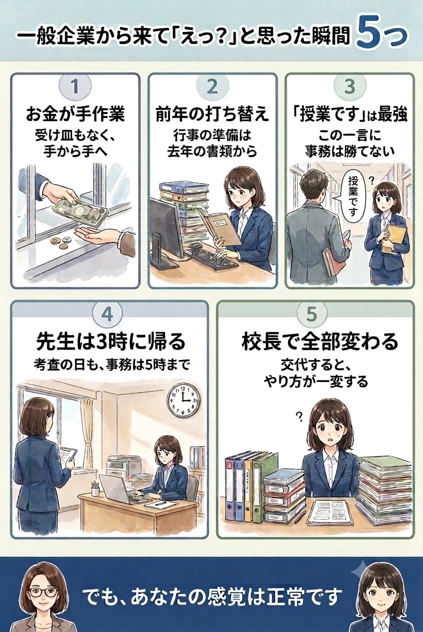 一般企業から来て、「えっ?」「頭おかしい」と思った瞬間、5つの図解